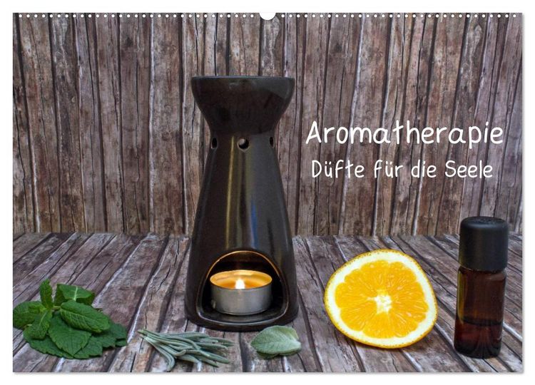 Produktbild: Aromatherapie - D&uuml;fte f&uuml;r die Seele (Wandkalender 2026 DIN A2 quer), CALVENDO Monatskalender