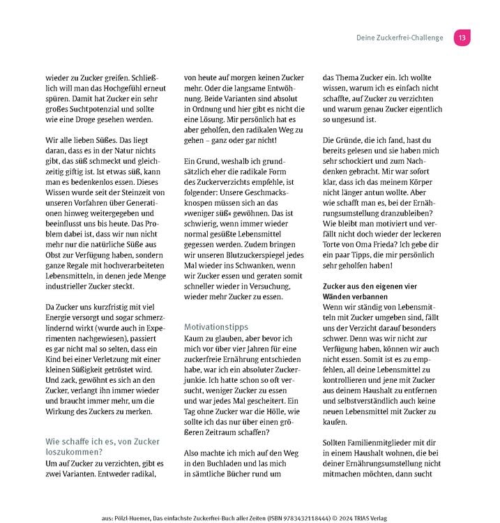 Produktbild: Das einfachste Zuckerfrei-Buch aller Zeiten