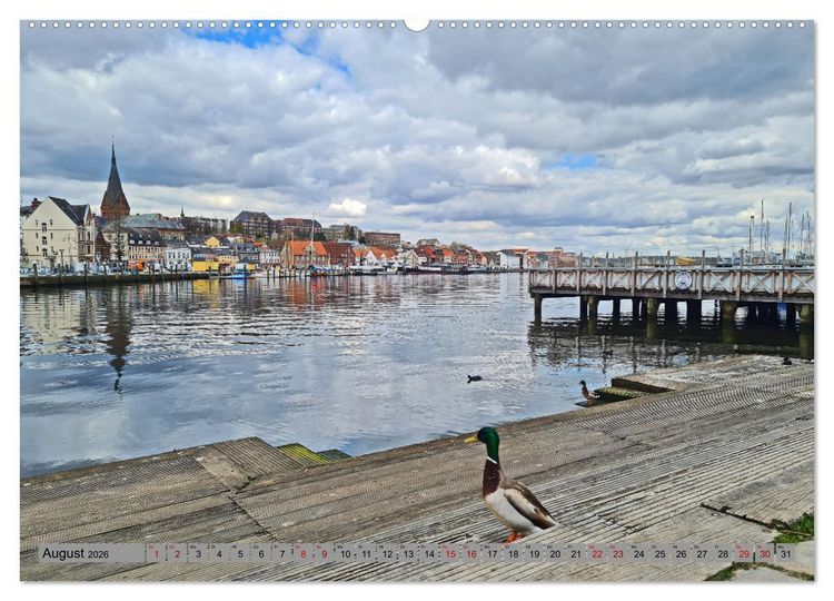 Produktbild: Kappeln und Umgebung (Wandkalender 2026 DIN A2 quer), CALVENDO Monatskalender