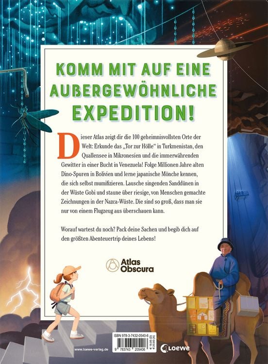 Produktbild: Atlas Obscura Kids Edition - Entdecke die 100 abenteuerlichsten Orte der Welt!