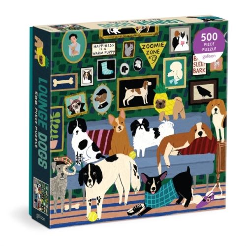 Produktbild: Lounge Dogs 500 Piece Puzzle