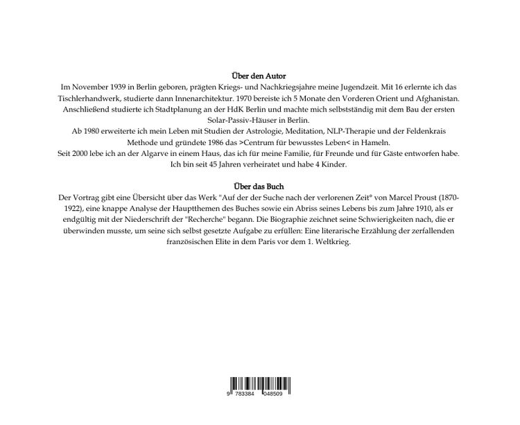 Produktbild: Auf der Suche nach der verlorenen Zeit