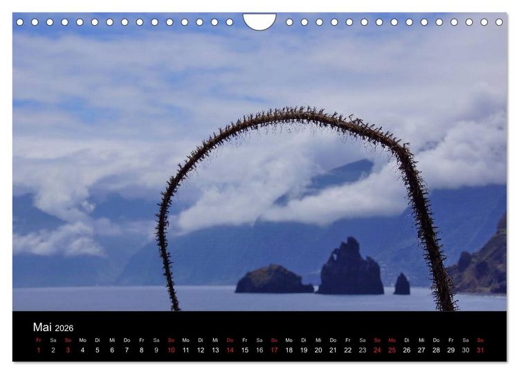 Produktbild: Madeira die Perle des Atlantiks (Wandkalender 2026 DIN A4 quer), CALVENDO Monatskalender