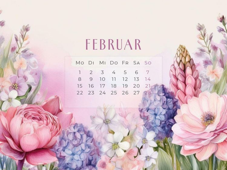 Produktbild: Flowers - Ein Jahr in Bl&uuml;te Kalender 2027