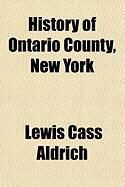 Produktbild: History of Ontario County, New York