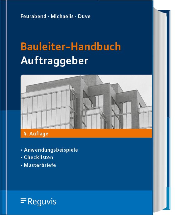 Produktbild: Bauleiter-Handbuch Auftraggeber