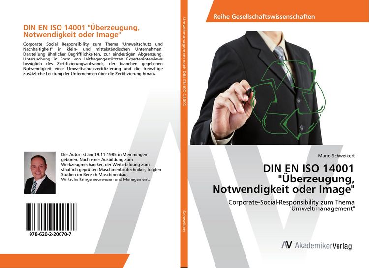 Produktbild: DIN EN ISO 14001 "&Uuml;berzeugung, Notwendigkeit oder Image"