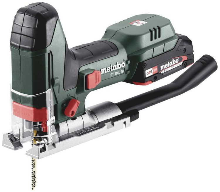 Produktbild: Metabo ST 18 L 90 Akku-Stichs&auml;ge 601047850 b&uuml;rstenlos, ohne Akku, ohne Ladeger&auml;t 18 V Anzahl mitgelieferte Akkus 0
