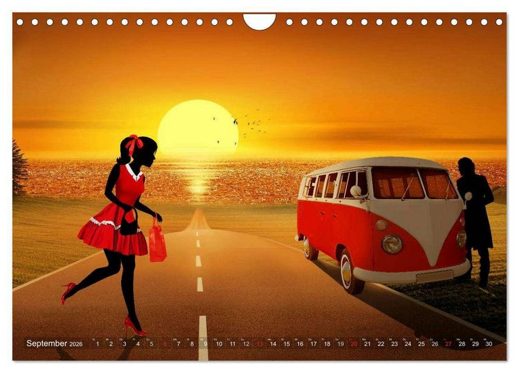 Produktbild: Ladies first by Mausopardia (Wandkalender 2026 DIN A4 quer), CALVENDO Monatskalender