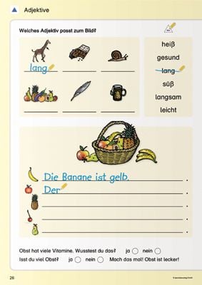 Produktbild: Mein Grammatikheft 1/2 f&uuml;r die 1. und 2. Klasse