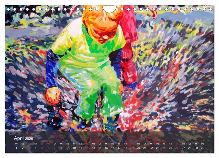 Produktbild: Alena Steinlechner, Acryl auf Leinwand (Wandkalender 2026 DIN A4 quer), CALVENDO Monatskalender