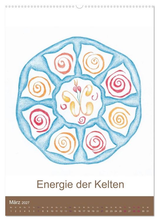 Produktbild: Atlantisheilsymbole (Wandkalender 2027 DIN A2 hoch), CALVENDO Monatskalender