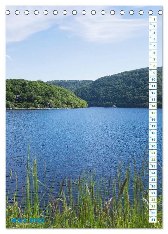 Produktbild: EIFEL - Kraftorte Wald und Wasser (Tischkalender 2026 DIN A5 hoch), CALVENDO Monatskalender