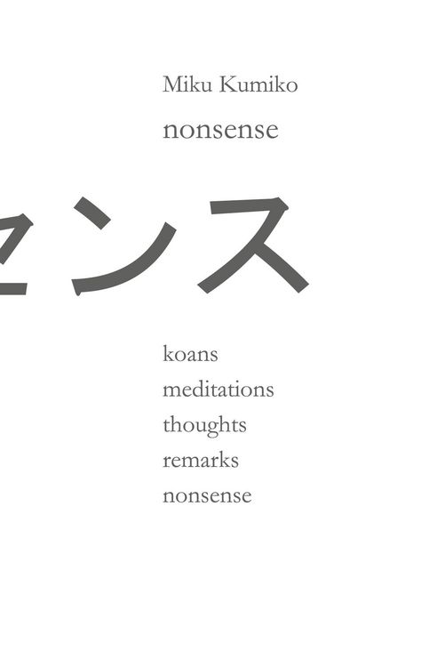 Produktbild: Nonsense