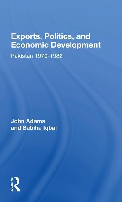 Produktbild: Exports, Politics, And Economic Development