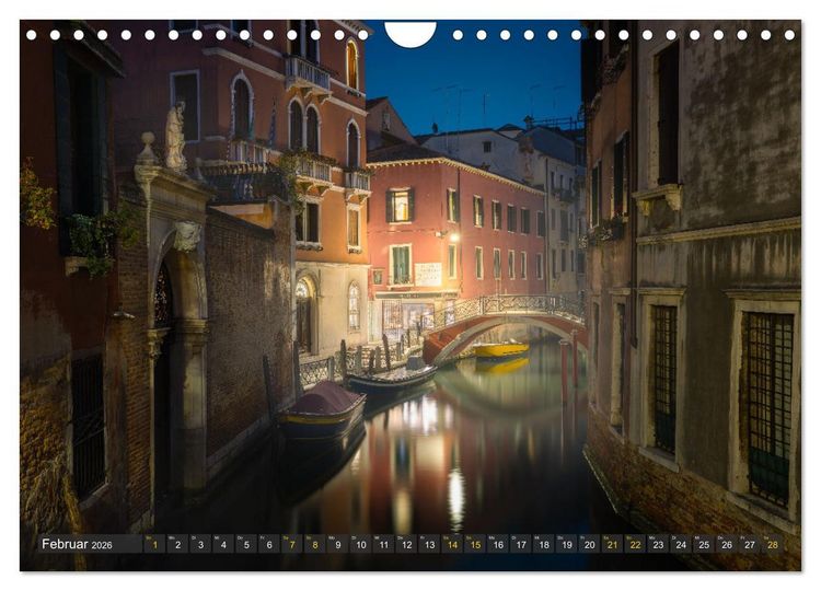 Produktbild: Malerisches Venedig (Wandkalender 2026 DIN A4 quer), CALVENDO Monatskalender