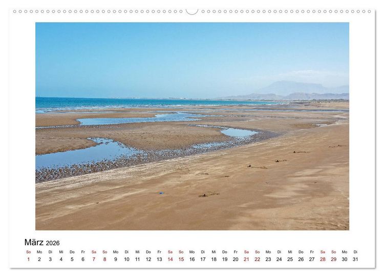 Produktbild: Sagenhafter Oman (hochwertiger Premium Wandkalender 2026 DIN A2 quer), Kunstdruck in Hochglanz