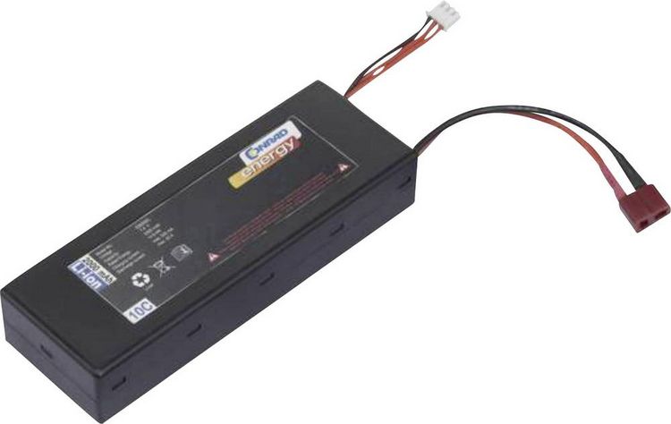 Produktbild: Reely Modellbau-Akkupack (LiIon) 7.4V 2000 mAh Zellen-Zahl: 2 10 C Box Hardcase T-Stecksystem