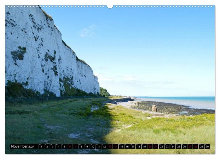 Produktbild: Entlang der Nordseek&uuml;ste (hochwertiger Premium Wandkalender 2027 DIN A2 quer), Kunstdruck in Hochglanz