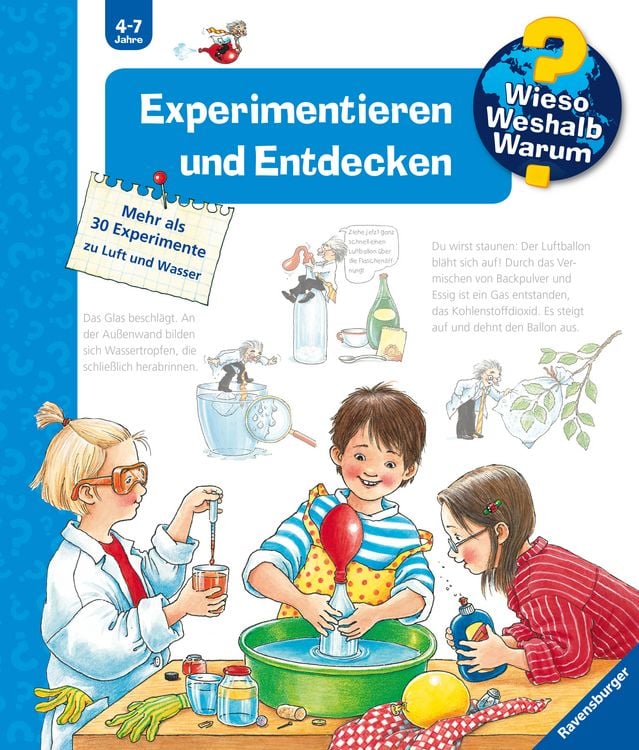 Produktbild: Wieso? Weshalb? Warum? Kernreihe (4-7 J.), Band 29 - Experimentieren und Entdecken