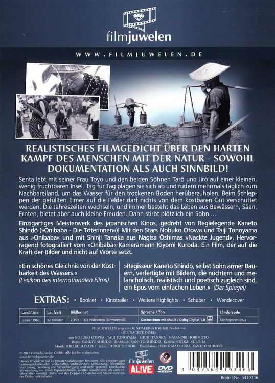 Produktbild: Die nackte Insel (DEFA Filmjuwelen)