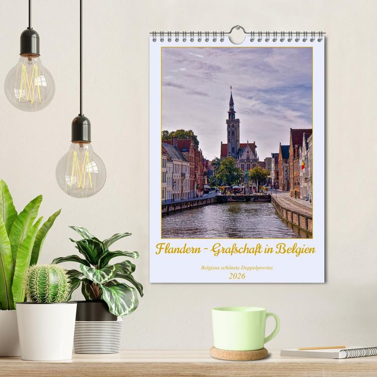 Produktbild: Flandern - Grafschaft in Belgien (Wandkalender 2026 DIN A4 hoch), CALVENDO Monatskalender