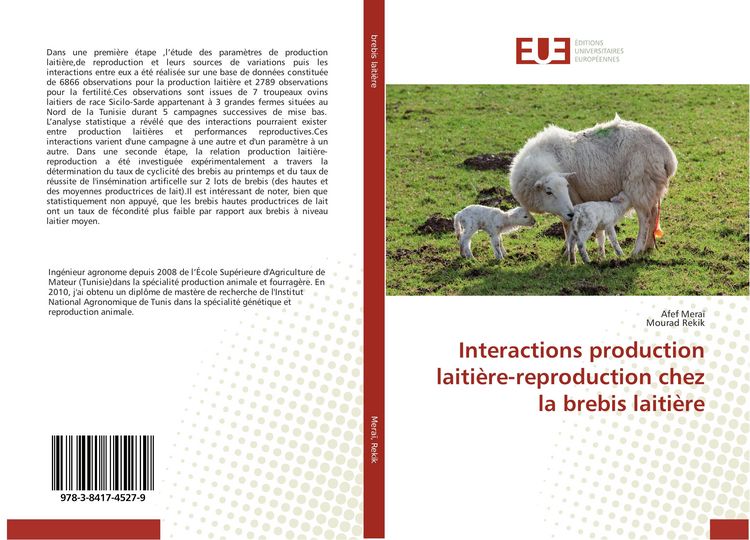 Produktbild: Interactions production laiti&egrave;re-reproduction chez la brebis laiti&egrave;re