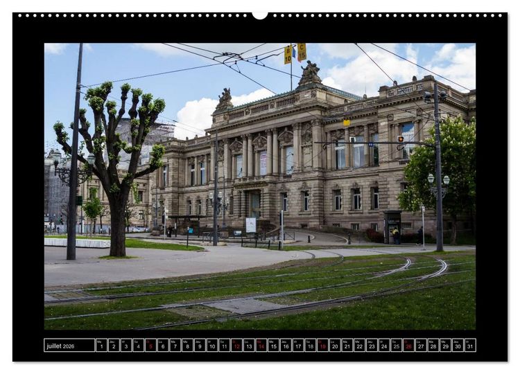 Produktbild: Strasbourg La Petite France (Calendrier mural 2026 DIN A2 vertical) calendrier de bureau