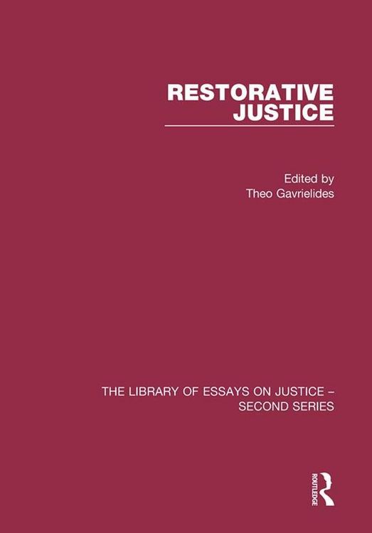 Produktbild: Restorative Justice