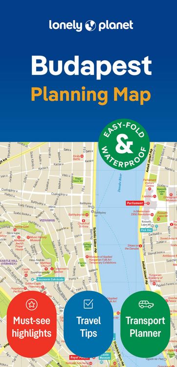 Produktbild: Lonely Planet Budapest City Map