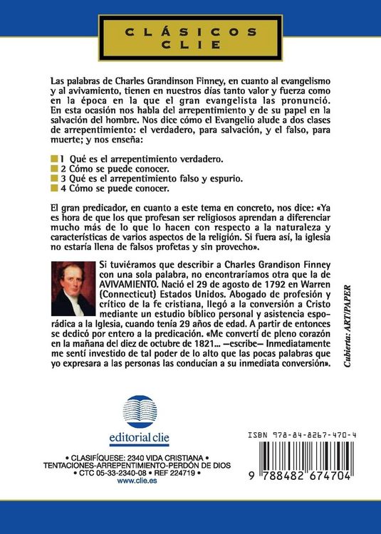 Produktbild: El verdadero arrepentimiento