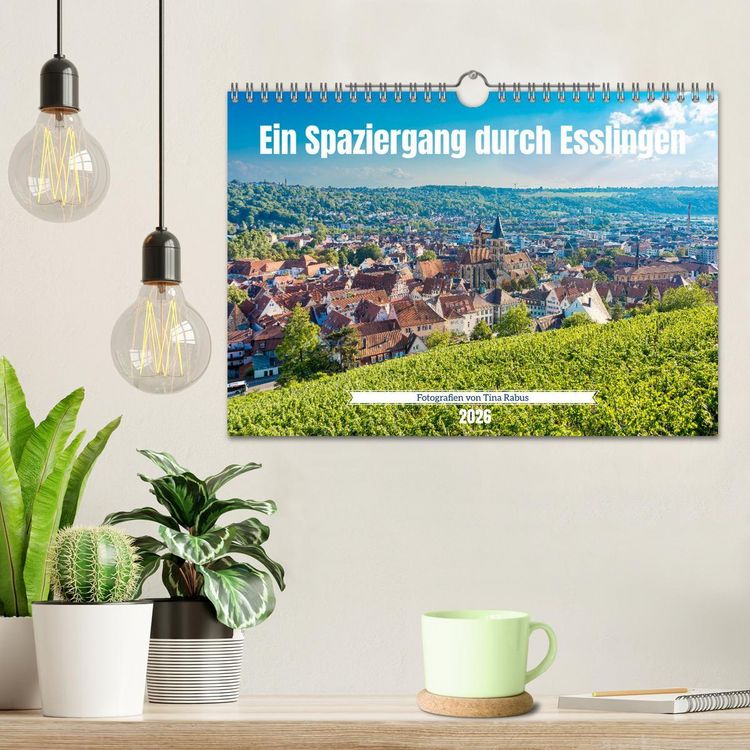 Produktbild: Ein Spaziergang durch Esslingen (Wandkalender 2026 DIN A4 quer), CALVENDO Monatskalender