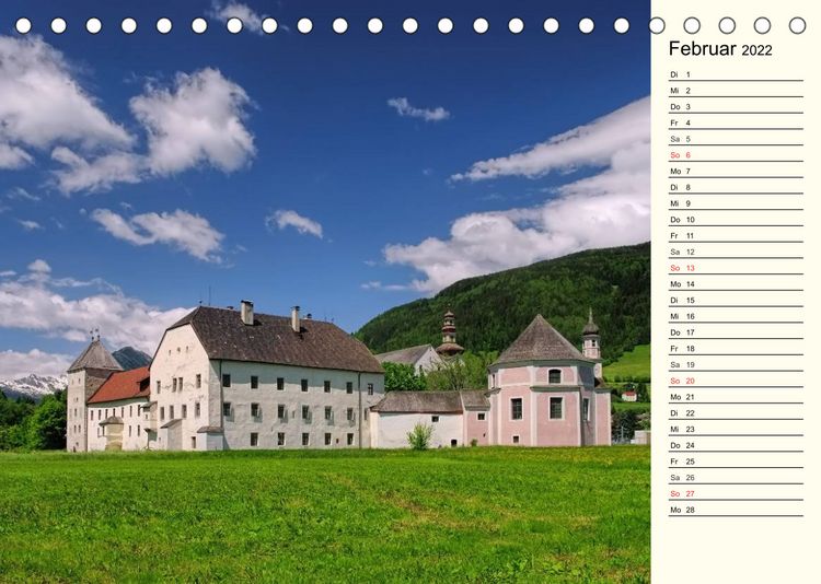 Produktbild: Eisacktal - Wipptal - Vom Brenner bis nach Bozen (Tischkalender 2022 DIN A5 quer)