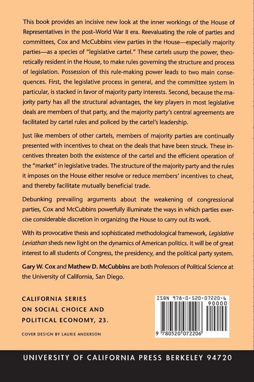 Produktbild: Legislative Leviathan