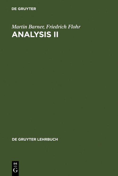 Produktbild: Analysis II