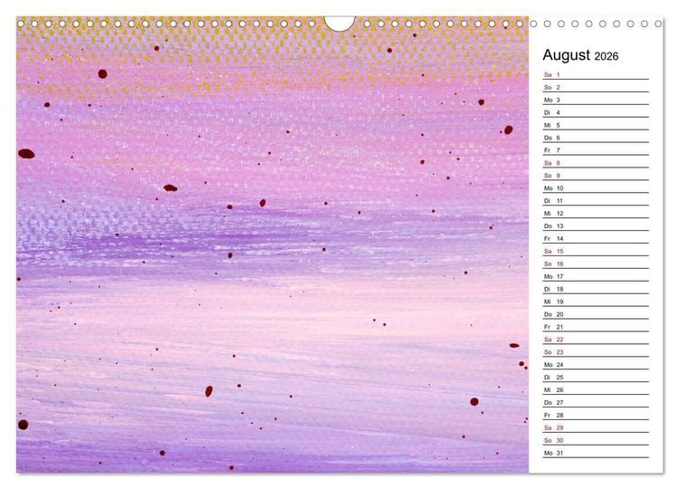 Produktbild: Mein bunter DIY-Bastelkalender (Wandkalender 2026 DIN A3 quer), CALVENDO Monatskalender