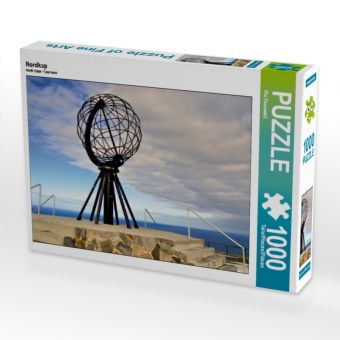 Produktbild: CALVENDO Puzzle Nordkap 1000 Teile Puzzle quer | 1000 Teile Lege-Gr&ouml;&szlig;e 64 &times; 48 cm Foto-Puzzle f&uuml;r gl&uuml;ckliche Stunden