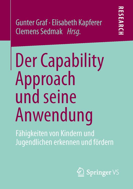 Produktbild: Der Capability Approach und seine Anwendung
