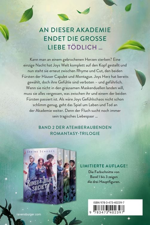 The Romeo & Juliet Society, Band 2 - Schlangenkuss