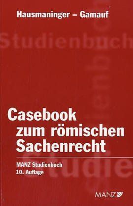 Produktbild: Casebook zum r&ouml;mischen Sachenrecht