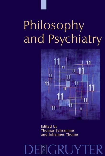 Produktbild: Philosophy and Psychiatry