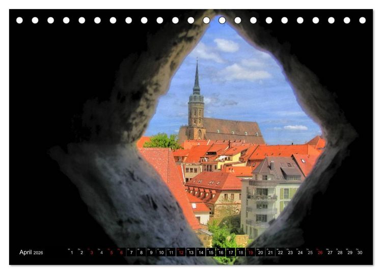 Produktbild: Bautzen mit seinen sch&ouml;nsten Ansichten (Tischkalender 2026 DIN A5 quer), CALVENDO Monatskalender