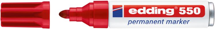 Produktbild: EDDING&reg; Permanent Marker 550, rot