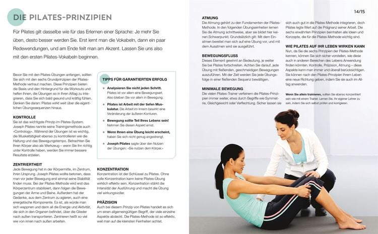 Produktbild: 15 Minuten Pilates für jeden Tag