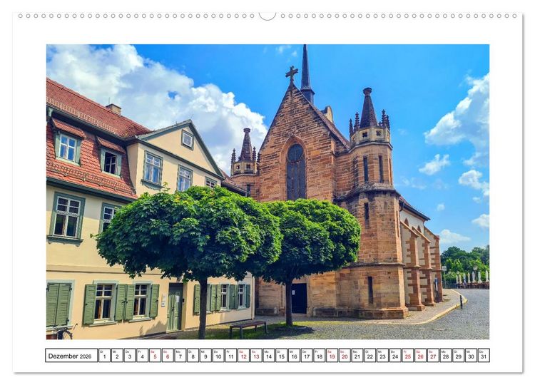 Produktbild: Gera - Untermhaus (Wandkalender 2026 DIN A2 quer), CALVENDO Monatskalender