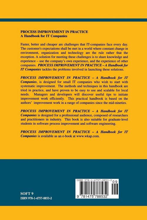 Produktbild: Process Improvement in Practice