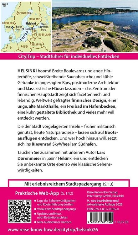 Produktbild: Reise Know-How CityTrip Helsinki