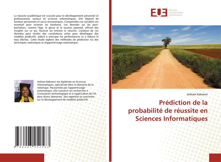 Produktbild: Pr&eacute;diction de la probabilit&eacute; de r&eacute;ussite en Sciences Informatiques