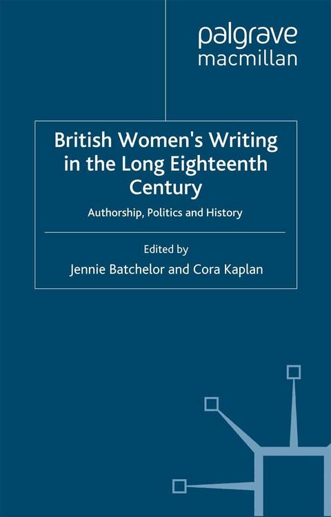 Produktbild: British Women's Writing in the Long Eighteenth Century