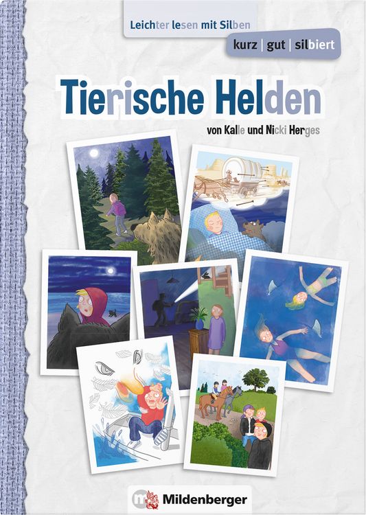 Produktbild: kurz/gut/silbiert &ndash; Band 1: Tierische Helden